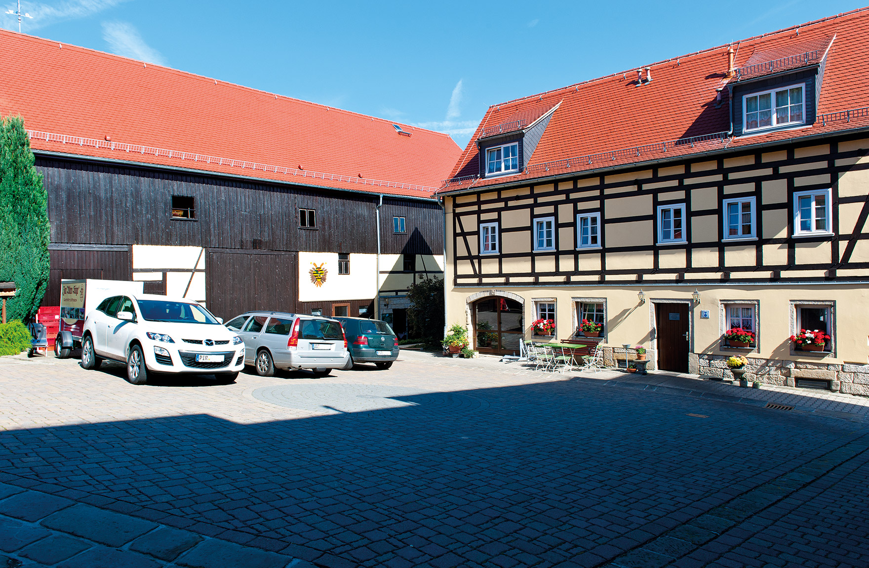 Anfahrt Pension & Gasthaus "Zur alten Säge